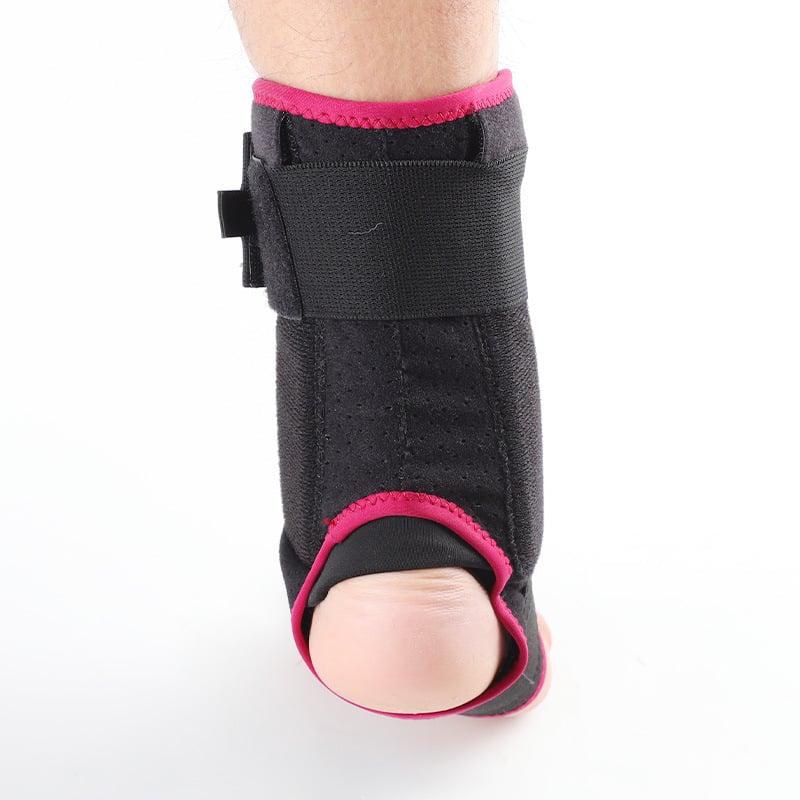 Bokaszalag-ortézis rándulás esetén – rehabilitációs védő, poliészter anyag, univerzális illeszkedés, alkalmas futballhoz és futáshoz