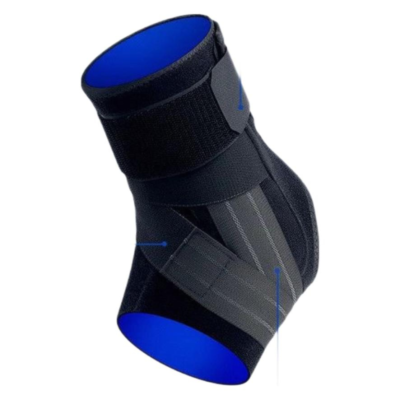 Prozračna gležnja ortoza s fiksacijom zgloba za uganuće i oporavak ligamenata