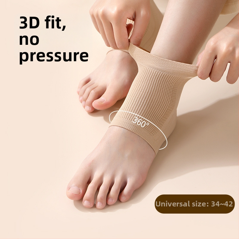 FaSoLa Ženske Čarape Za Zaštitu Pete, Najlon, Sve Sezone