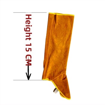 Jiaxu Παπούτσια προστασίας για συγκόλληση – Διπλού στρώματος δέρμα βοδιού, Διαθέσιμη παραμετροποίηση