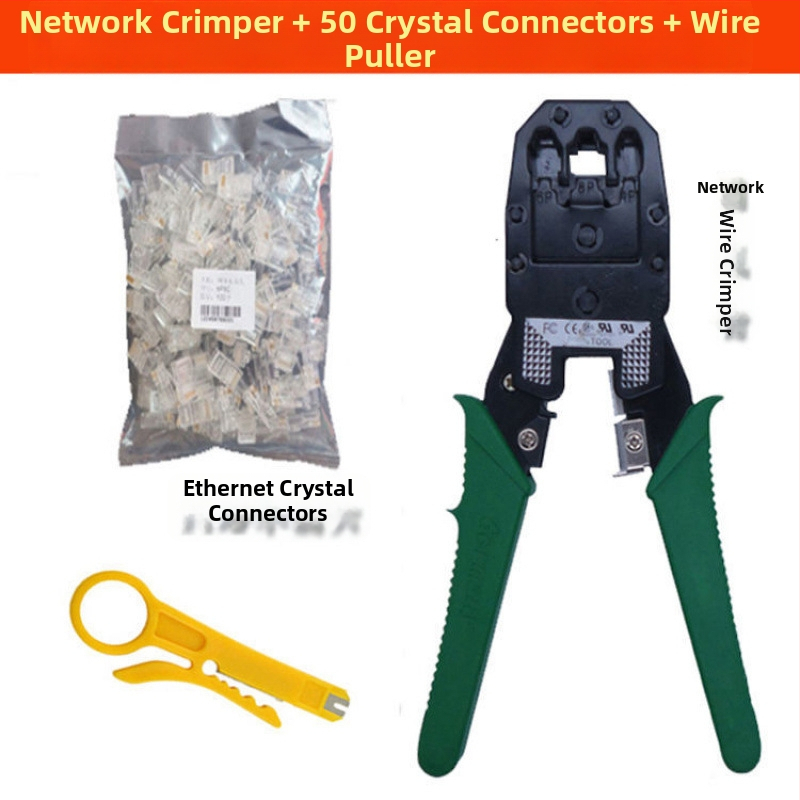 Set alata za testiranje i lisanje mrežnih kablova — vodootporan, od posebnog čelika, za mrežne inženjere i kućnu upotrebu