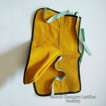 Προστασία ποδιού και κνήμης για συγκόλληση: διπλό δέρμα βοοειδών, υλικό υψηλής πυκνότητας, προστασία κατά τη διάτρηση, προσαρμοσμένες επιλογές, προστασία κατά τη συγκόλληση