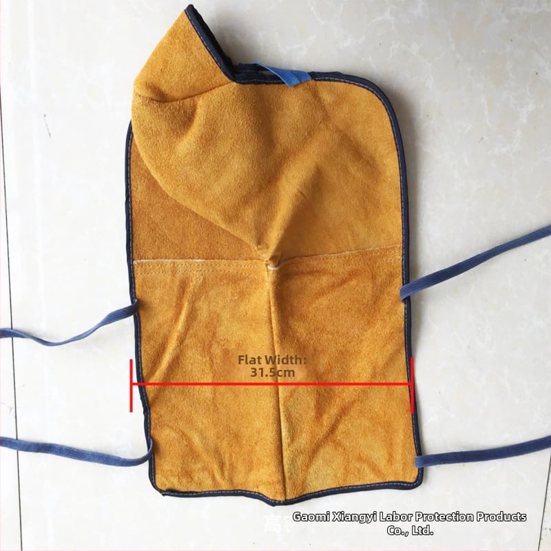 Δερμάτινα προστατευτικά ποδιών για συγκόλληση, διπλό στρώμα δέρματος, θερμομονωτικά, ανθεκτικά σε υψηλές θερμοκρασίες και φλόγες