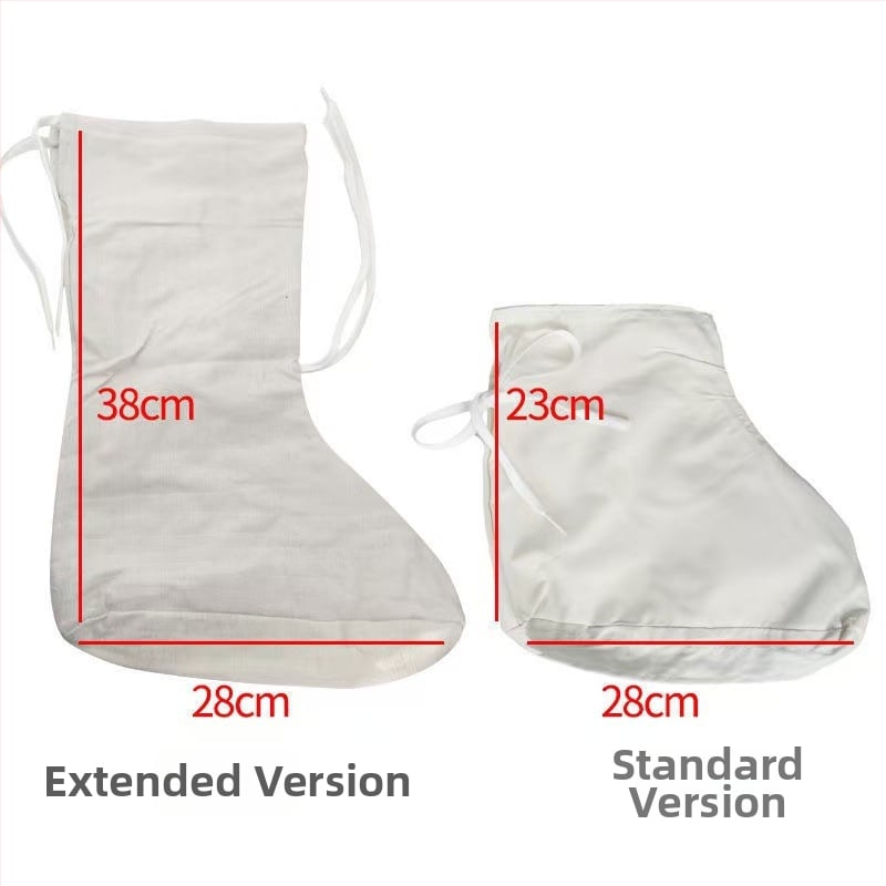 Huankang προστατευτικό κάλυμμα ποδιού, ντένιμ, αντιολισθητική προστασία, Κωδικός Blue Cloth Socks