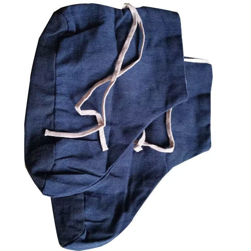 Huankang προστατευτικό κάλυμμα ποδιού, ντένιμ, αντιολισθητική προστασία, Κωδικός Blue Cloth Socks