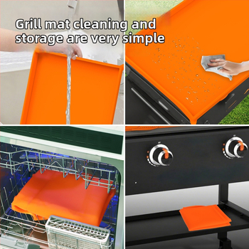 Silikonska podloga za pečenje – zaštitni pokrov za pleh, visoka prilagodljivost, potpuno pokrivena, Wenfeng