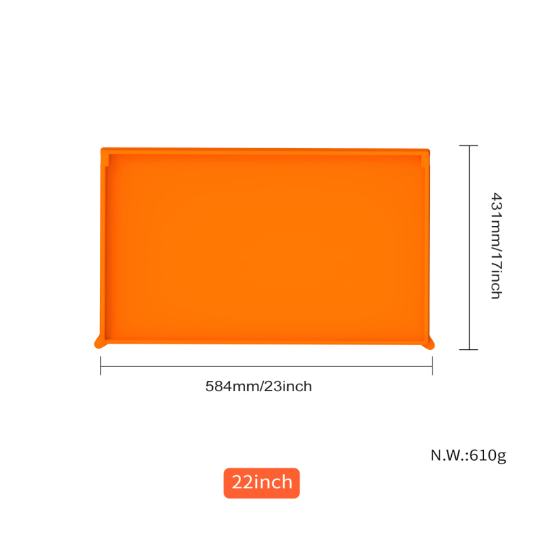 Silikonska podloga za pečenje – zaštitni pokrov za pleh, visoka prilagodljivost, potpuno pokrivena, Wenfeng