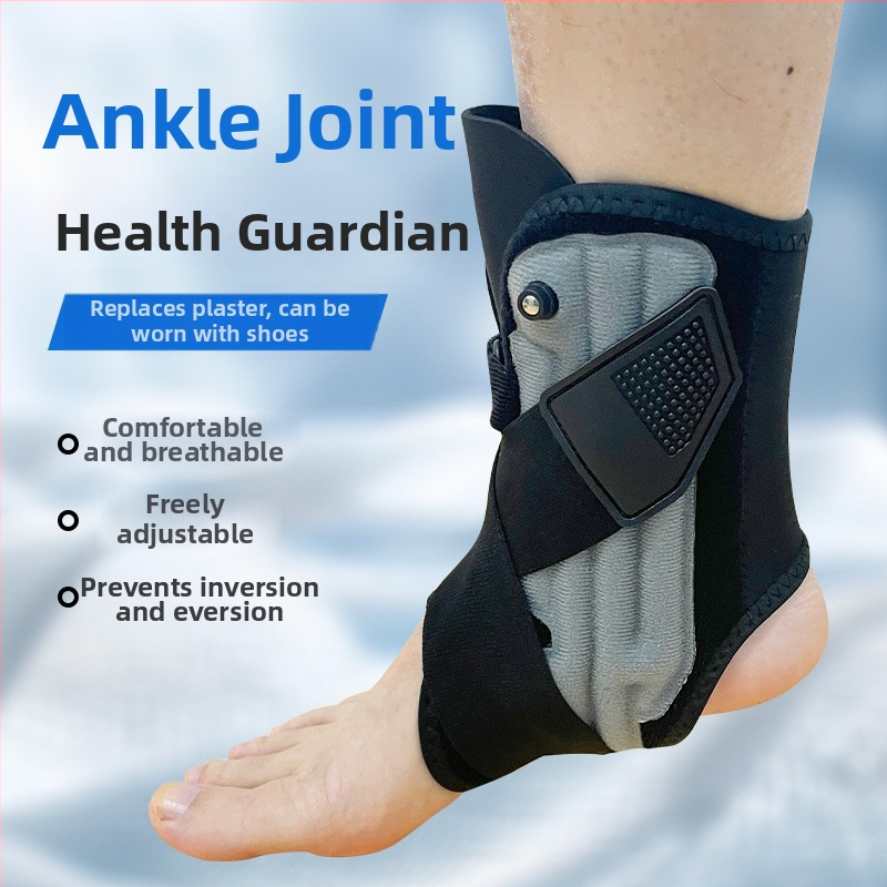 Felfújható bokaortézis felnőtteknek – elasztikus kompresszió, Velcro-szövet, bokaízületi fixáció, alkalmas kosárlabdára és futásra