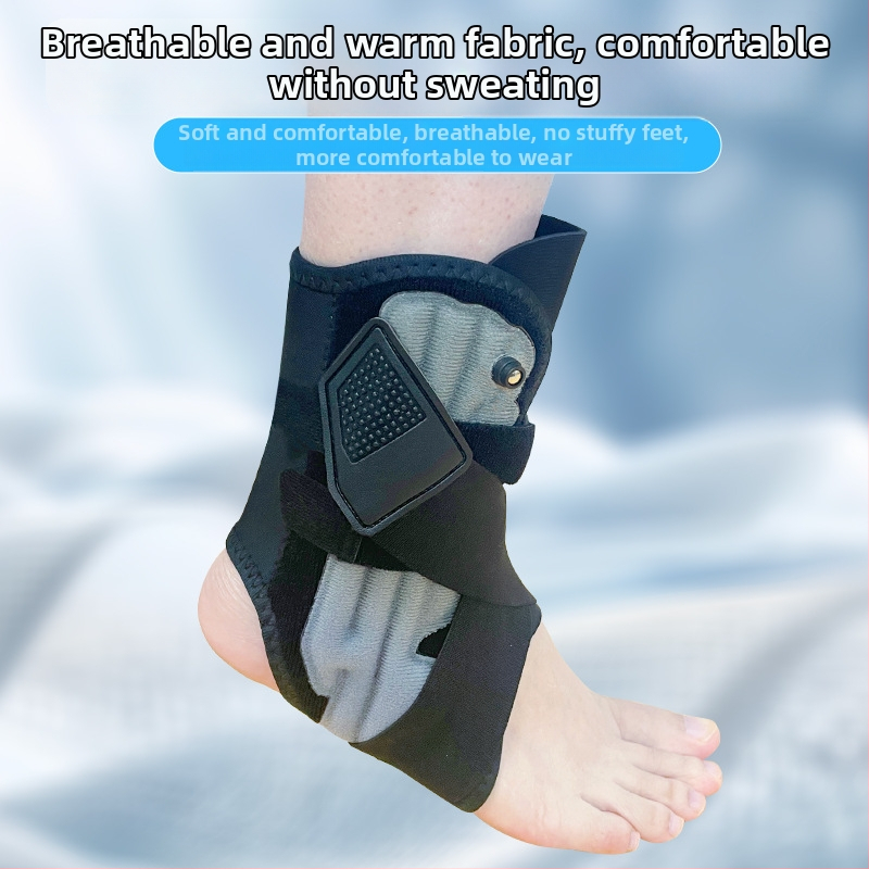 Felfújható bokaortézis felnőtteknek – elasztikus kompresszió, Velcro-szövet, bokaízületi fixáció, alkalmas kosárlabdára és futásra