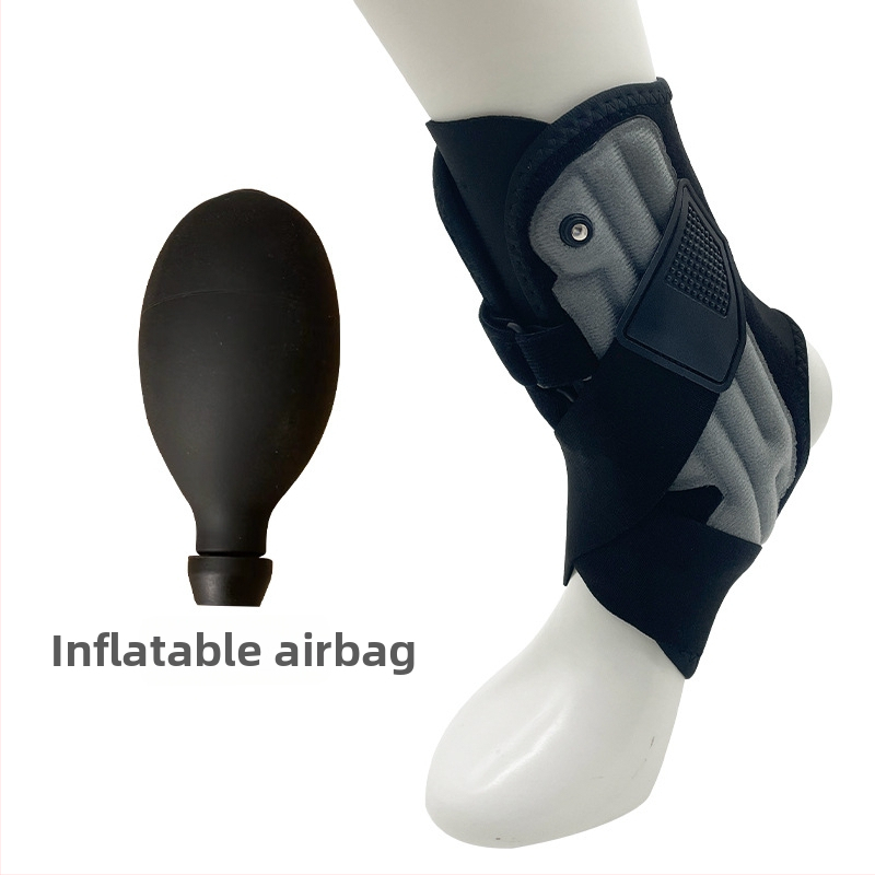 Felfújható bokaortézis felnőtteknek – elasztikus kompresszió, Velcro-szövet, bokaízületi fixáció, alkalmas kosárlabdára és futásra