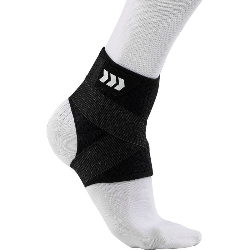 Gležnja potpora za nogomet, prozračna i lagana, unisex, elastična banda, poliester materijal, osnovni i nadograđeni model