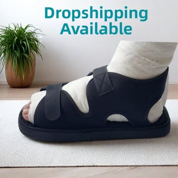 Cipele za rehabilitaciju ozljede stopala — EVA materijal, cipele s otvorenim prstom, slip-on, za sve sezone, model 022