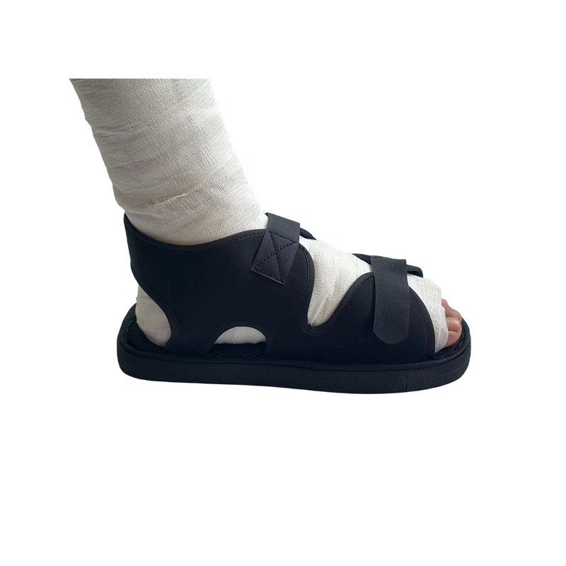 Cipele za rehabilitaciju ozljede stopala — EVA materijal, cipele s otvorenim prstom, slip-on, za sve sezone, model 022