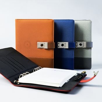 Bilježnica s podijeljenim listovima, kožnim omotom, šumski papir 80 g/m², 100 stranica