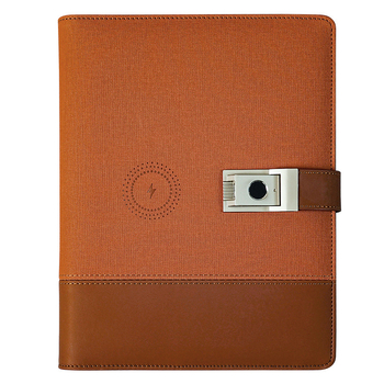 Bilježnica s podijeljenim listovima, kožnim omotom, šumski papir 80 g/m², 100 stranica