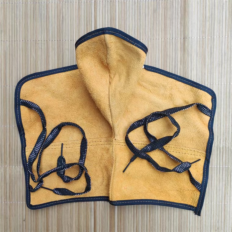 Κάλυμμα παπουτσιών για συγκολλητές, δύο-στρώσεων δέρμα βοδινού, θερμική μόνωση, προστασία από πιτσιλιές, κατάλληλο για συγκόλληση, τρίψιμο, κοπή