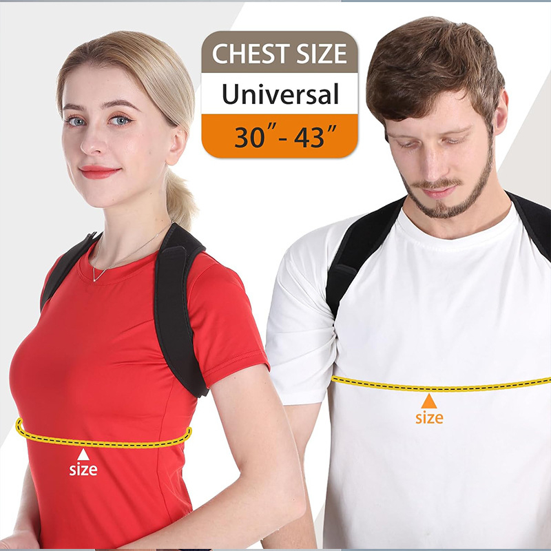 JFS-060 Korektor držanja tijela, kaiš za leđa, unisex, korekcija drže, stil s nacionalnom zastavom