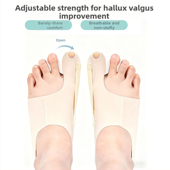 Korektor za veliki prst 008, Nylon + Spandex, Podesiv, Za sve sezone