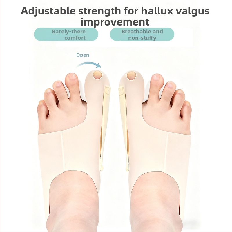 Korektor za veliki prst 008, Nylon + Spandex, Podesiv, Za sve sezone