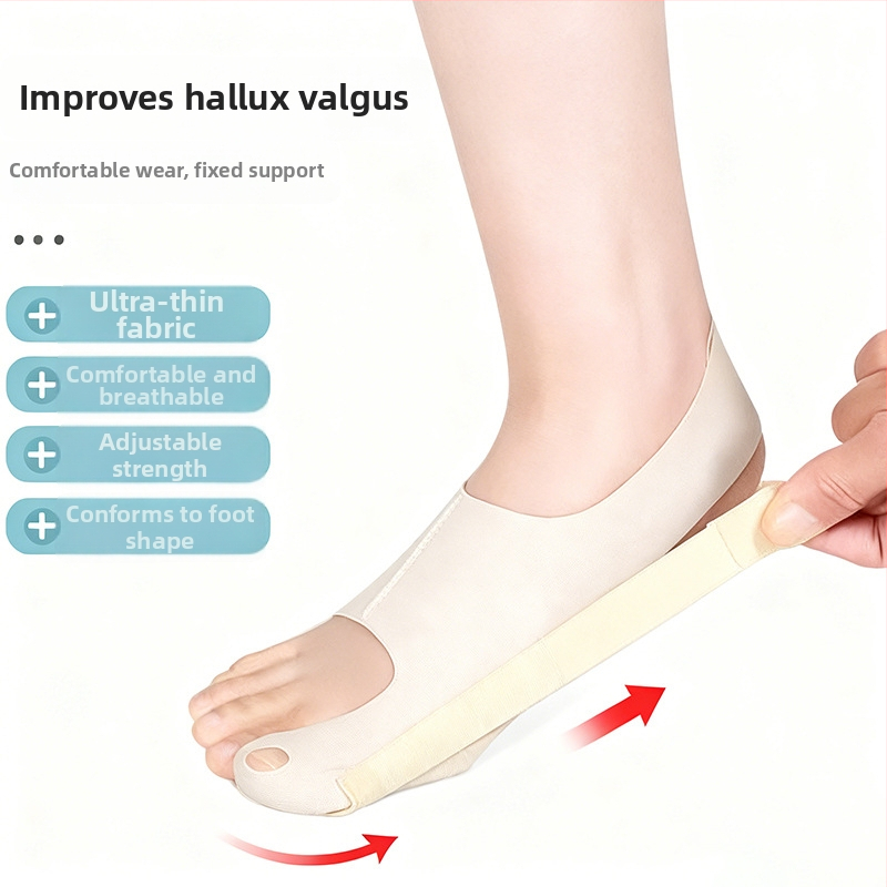 Korektor za veliki prst 008, Nylon + Spandex, Podesiv, Za sve sezone