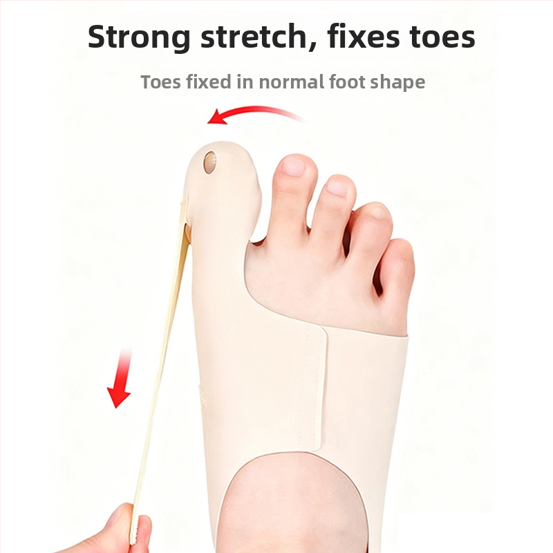 Korektor za veliki prst 008, Nylon + Spandex, Podesiv, Za sve sezone