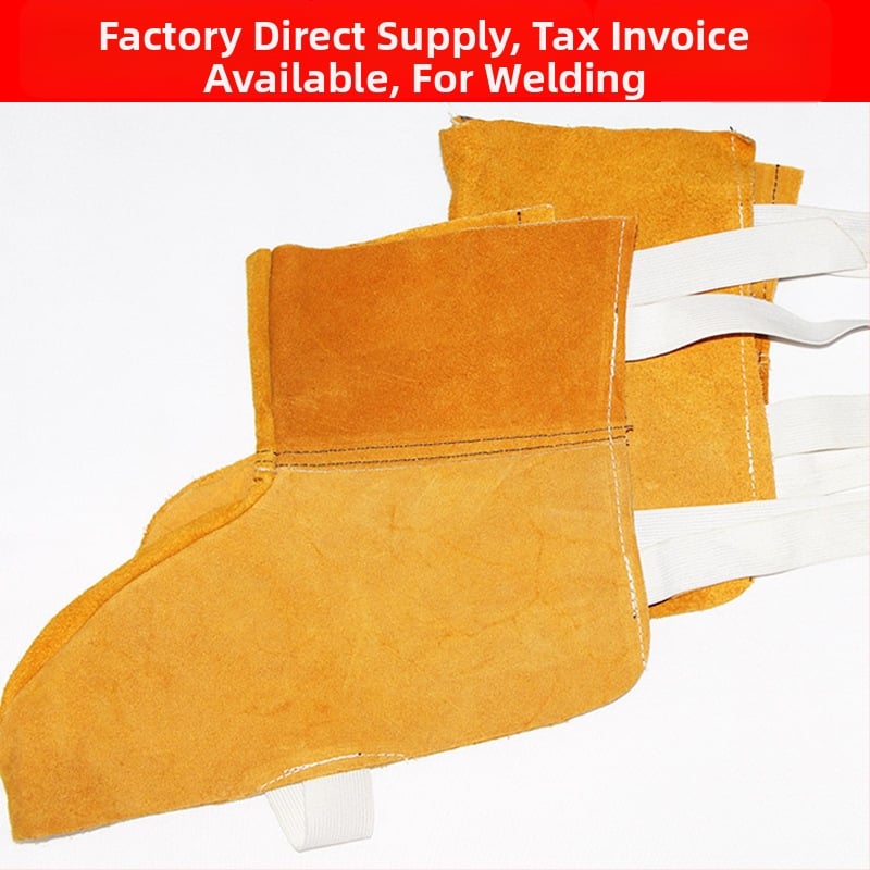 Προστατευτικά παπούτια για συγκόλληση από δέρμα μοσχαρίσιο – σουέντ δέρμα μοσχαρίσιο, προστασία από πιτσιλίσματα ηλεκτροκόλλησης, διάφορες επιλογές (Προέλευση: Linyi; Τύπος: ποικίλοι; Υλικό: σουέντ μοσχαρίσιο δέρμα)