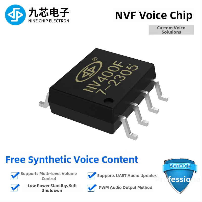 Nine Core Electronics NV400F modul za reproduciju glasa za čestitke - 3.3V, 250mA, slobodno programiranje