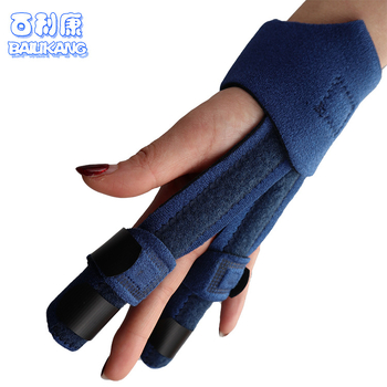 Bailikang kézre fixáló ujjortézis – kétujj ortézis, alumínium lemez, OK anyag, testreszabás elérhető