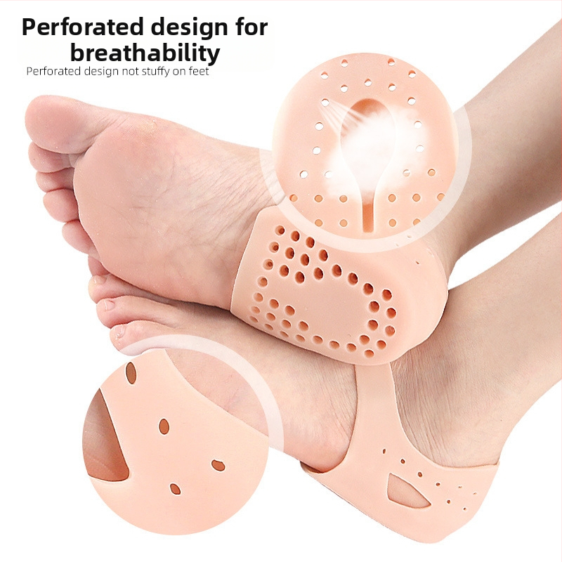 Kryt päty s otvormi, mäkké tlmenie nárazov, hrubší kryt päty, denný štýl (Materiál: Seb; Tvar: kryt päty; Model: kryt päty; Štýl: denný; Sezóna: celý rok)