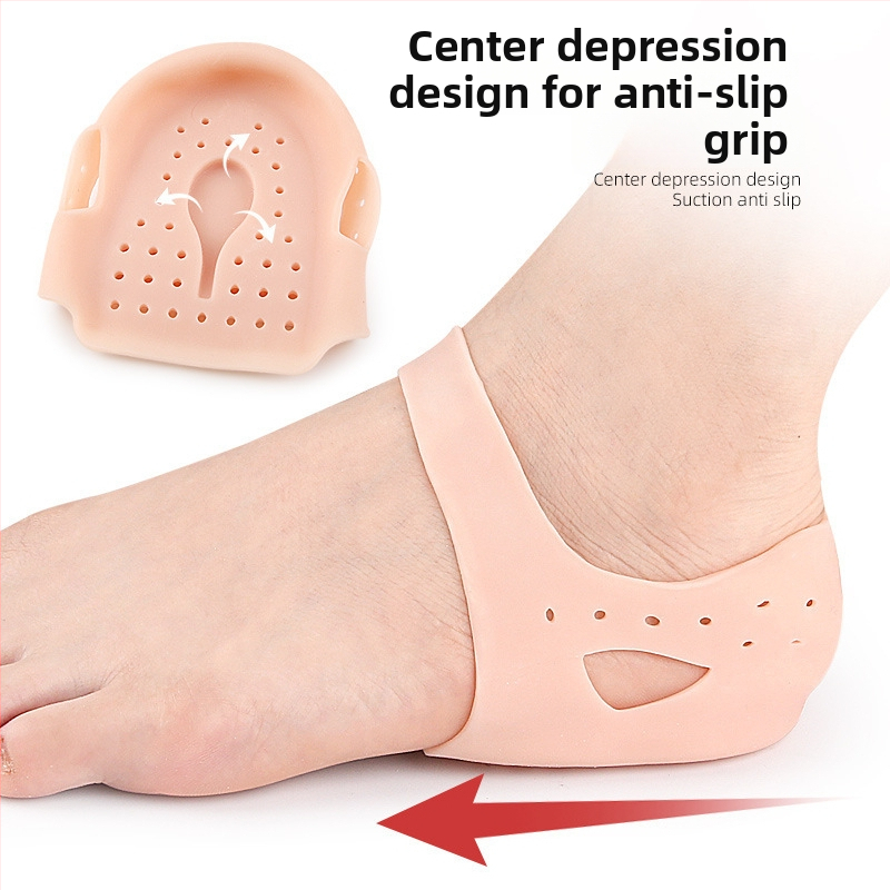 Kryt päty s otvormi, mäkké tlmenie nárazov, hrubší kryt päty, denný štýl (Materiál: Seb; Tvar: kryt päty; Model: kryt päty; Štýl: denný; Sezóna: celý rok)