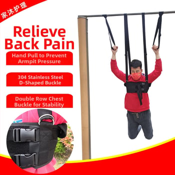 Home care hazai használatra szánt ágyéki húzóöv, modell 055, anyag: Oxford nylon webbing, derékhoz