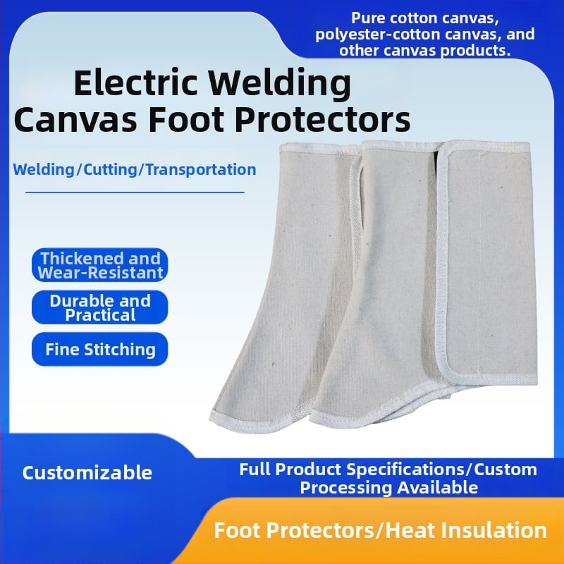 Κάλυμμα ποδιού προστασίας για συγκόλληση από καμβά (Μάρκα: Xinyu; Τύπος: Προστασία συγκόλλησης; Υλικό: Καμβά; Λειτουργία: Θερμική μόνωση και προστασία από εγκαύματα)