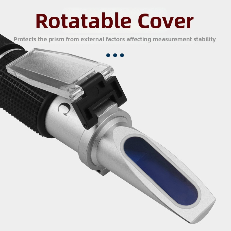 3-in-1 mérő: sótartalom, alkoholtartalom és cukortartalom; bor és sör specifikus gravitáció mérő; vizelet specifikus gravitáció detektor