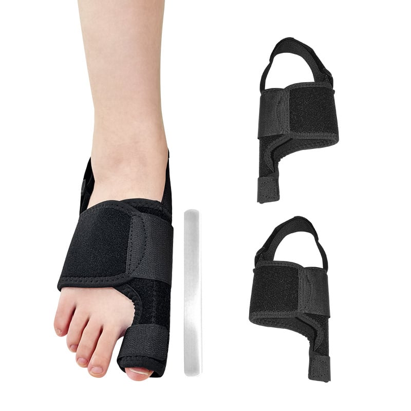 Razdjelnik za veliki prst i ortoza hallux valgus, prilagodljivi pojas za fiksiranje prsta