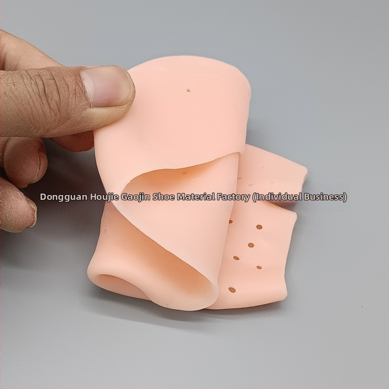 Loďové ponožky s otvoreným prstom a SEBS silikónom – priedušné, oddelovač prstov, proti oderu, protišmykové, hydratačné pre pokožku