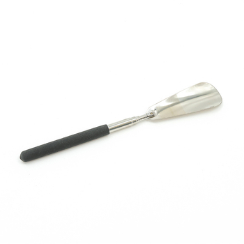 Haiteng nehrđajući čelik teleskopska shoehorn, ekstra dugačak, može se skratiti na 25,5 cm, proširuje do 63 cm, težina 45 g