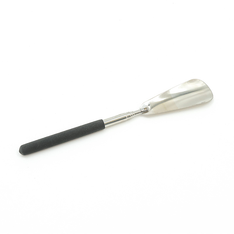 Haiteng nehrđajući čelik teleskopska shoehorn, ekstra dugačak, može se skratiti na 25,5 cm, proširuje do 63 cm, težina 45 g