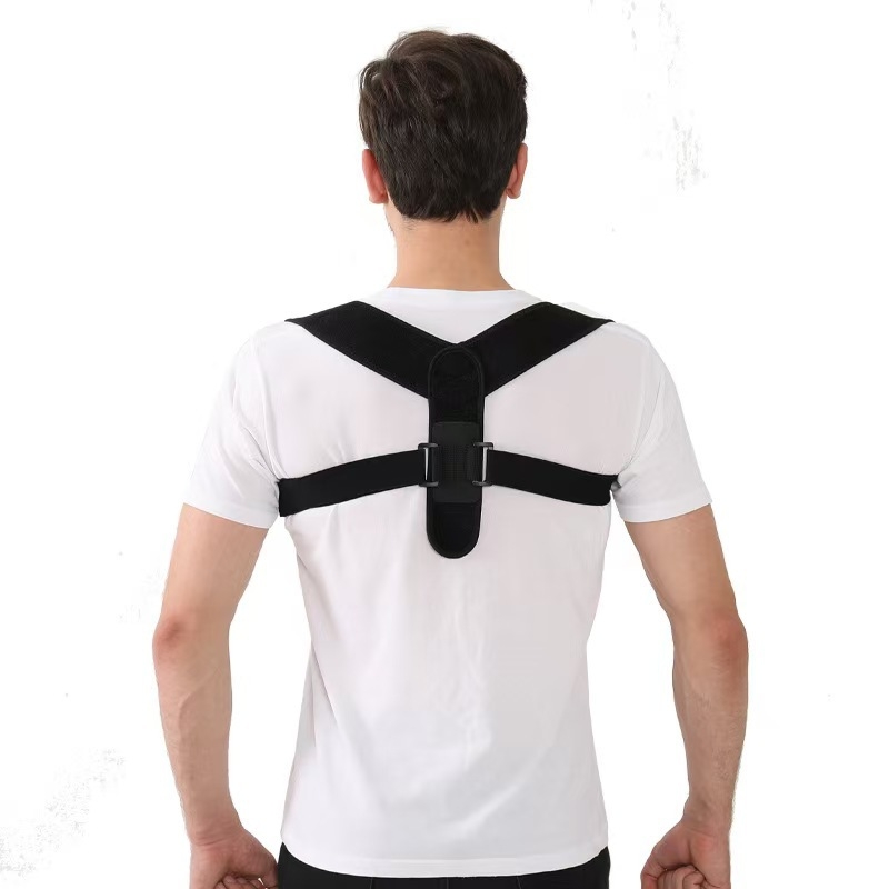 Hátsó testtartás-korrekciós öv, lélegző nylon SBR anyag, uniszex, modell 225455