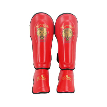 Dječji Sanda štitnici za noge, Muay Thai zaštitnici stopala, PU materijal, lagani 0,7 kg