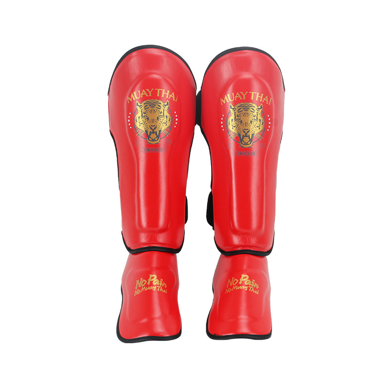 Dječji Sanda štitnici za noge, Muay Thai zaštitnici stopala, PU materijal, lagani 0,7 kg