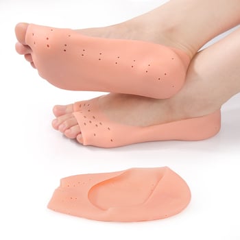 SEBS κάλτσες σιλικόνης με ανοιχτό δάχτυλο – ενυδάτωση και ανάπλαση δέρματος ποδιών, μοντέλο SE47, όλες οι εποχές