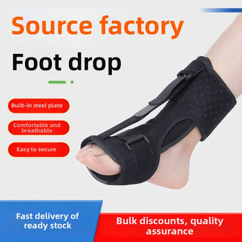 Foot Drop ortézis toe korrekcióval, szivacs anyagból, éjszakai használatra