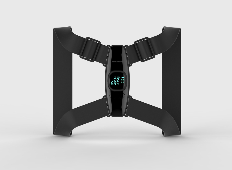 Induktív testtartás-korrekáló öv állítható szöggel – Modell 8823, CE tanúsítvány, forgalomba kerülés 2020-10, magáncímkés licencelhető