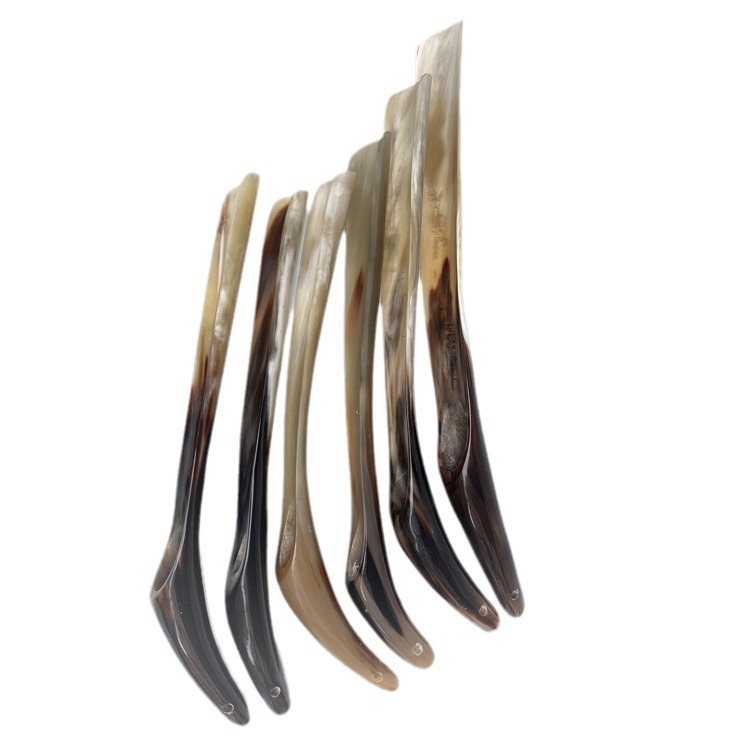 Εργαλείο γουά-σα από κέρατο βοδιού για μασάζ στην πλάτη, κομψό στυλ, υλικό: κέρατο ζώου, ιδανικό δώρο, καθολική χρήση