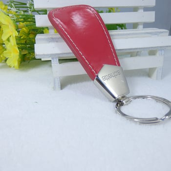 Κλειδοθήκη παπουτσιών με κράμα ψευδαργύρου και δέρμα πρώτης ποιότητας, μοντέρνος σχεδιασμός τέχνης, ατομική συσκευασία