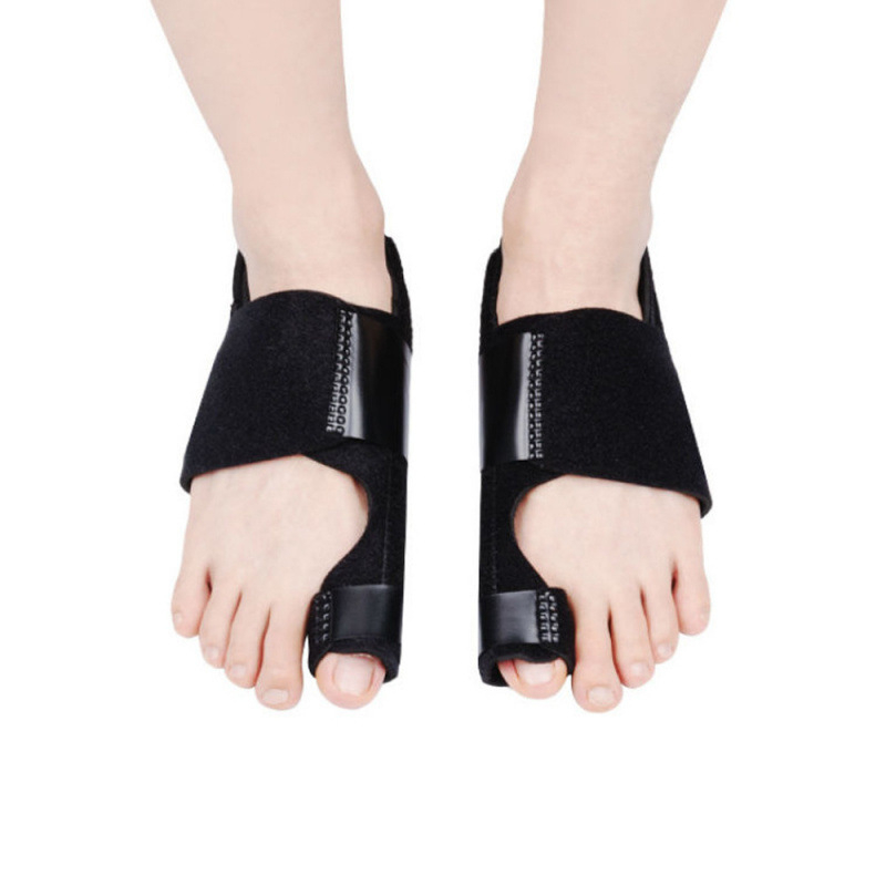Korektor hallux valgus s odjeljivačem prstiju i fiksacijskom remenom za palac, model Hallux Valgus 01, serija Hallux Valgus, materijali: OK tkanina, neopren, lycra, aluminijska legura pločica