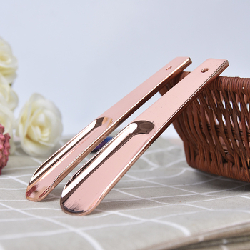 Zinc alloy shoehorn, ravna drška, Autonomy marka, pakiranje 250 kom., neto težina 0,12 kg