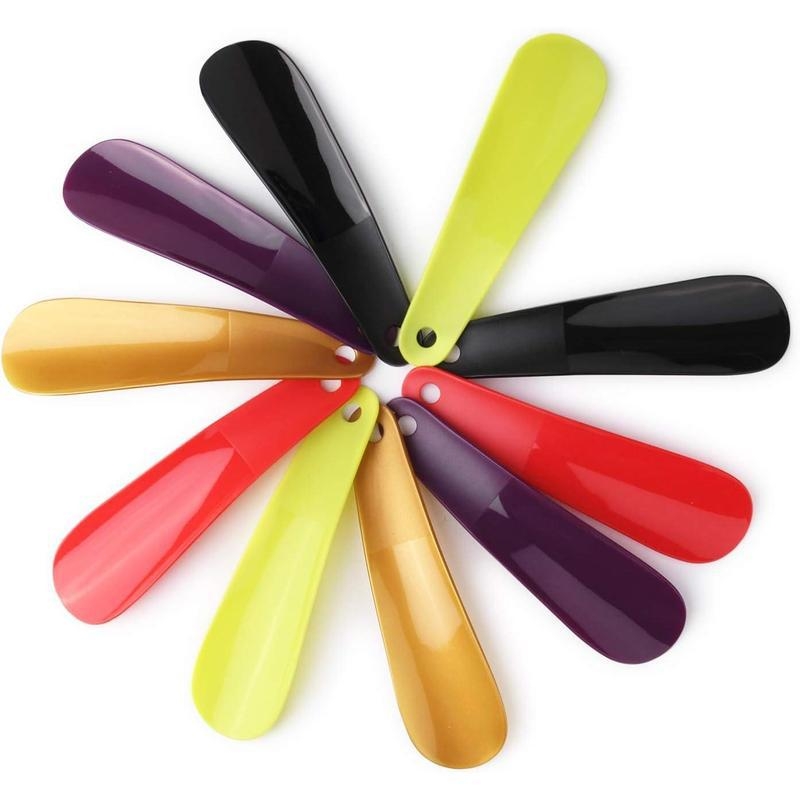 Plastični shoehorn za putovanje, 10 komada, unisex, duljina 6.3 cm