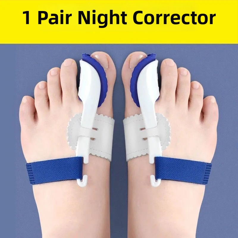 Ortez Hallux valgus za veliki prst, korekcija prstiju, PVC, za sve sezone, nošenje danju i noću