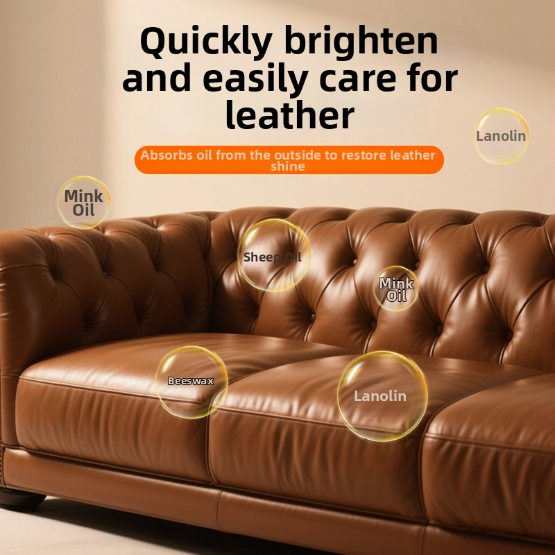 Комплект за грижа за кожени изделия: полир за обувки и четка за обувки — естествена кожа, домашна грижа за кожа, марка Easy to Clean and Bright, възможност за персонализация